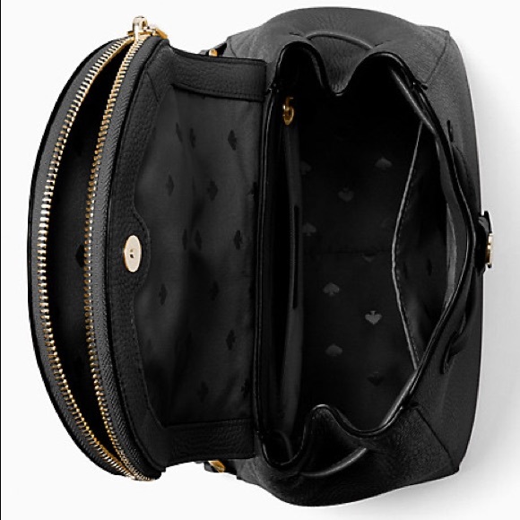 SOLD! NWT Kate Spade Leila Medium Leather Flap Backpack - Picture 16 of 17